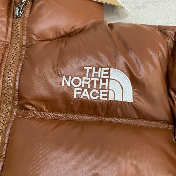The North Face Women's Short Down Jacket Brown - Picture 6 of 10